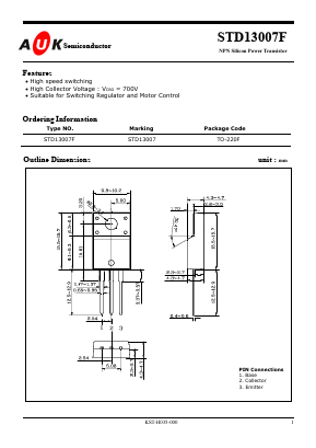 STD13007F image