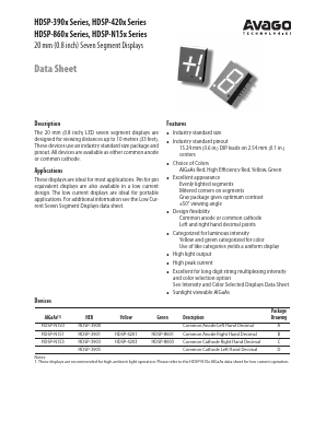 HDSP-390X image