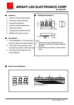 BT-M403RD image