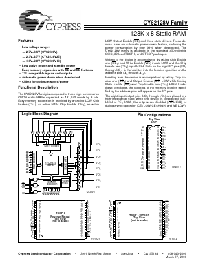 CY62128V-70SC image