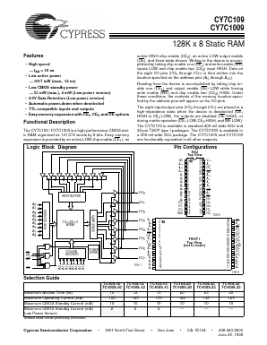 CY7C1009 image