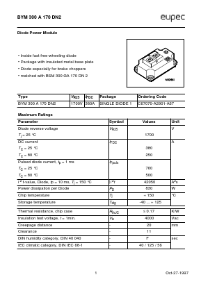 BYM300A170DN2 image