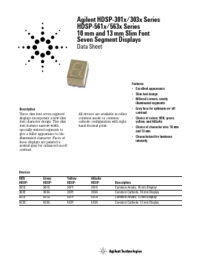 HDSP-301 image