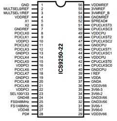 ICS9250-22 image