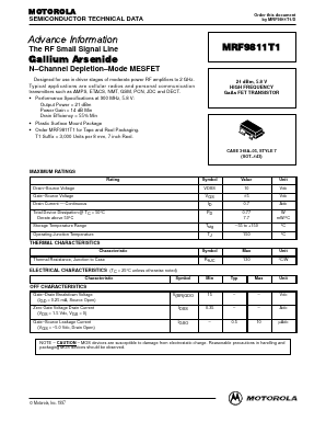 MRF9811T1 image